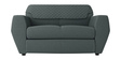 Facet 2 Seater Sofa in Steel Grey Colour