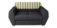 Facet Fabric 2 Seater Sofa in Steel Grey Colour