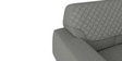 Facet 3 Seater Sofa in Cool Grey Colour