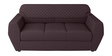 Facet 3 Seater Sofa in Plum Purple Colour