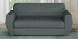 Facet 3 Seater Sofa in Steel Grey Colour