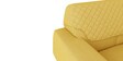 Facet 3 Seater Sofa in Sunshine Yellow Colour