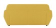 Facet 3 Seater Sofa in Sunshine Yellow Colour