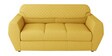 Facet 3 Seater Sofa in Sunshine Yellow Colour