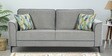 Fairfield Fabric 3 Seater Sofa in Dark Grey Colour