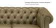 Fairmont Leatherette 2 Seater Sofa In Green Finish