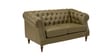 Fairmont Leatherette 2 Seater Sofa In Green Finish