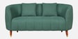 Faro 2 Seater Sofa In Pine Green Colour
