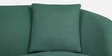 Faro 3 Seater Sofa In Pine Green Colour