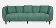 Faro 3 Seater Sofa In Pine Green Colour