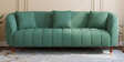Faro 3 Seater Sofa In Pine Green Colour