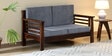 Krak Sheesham Wood 2 Seater Sofa In Provincial Teak Finish