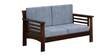 Krak Sheesham Wood 2 Seater Sofa In Provincial Teak Finish