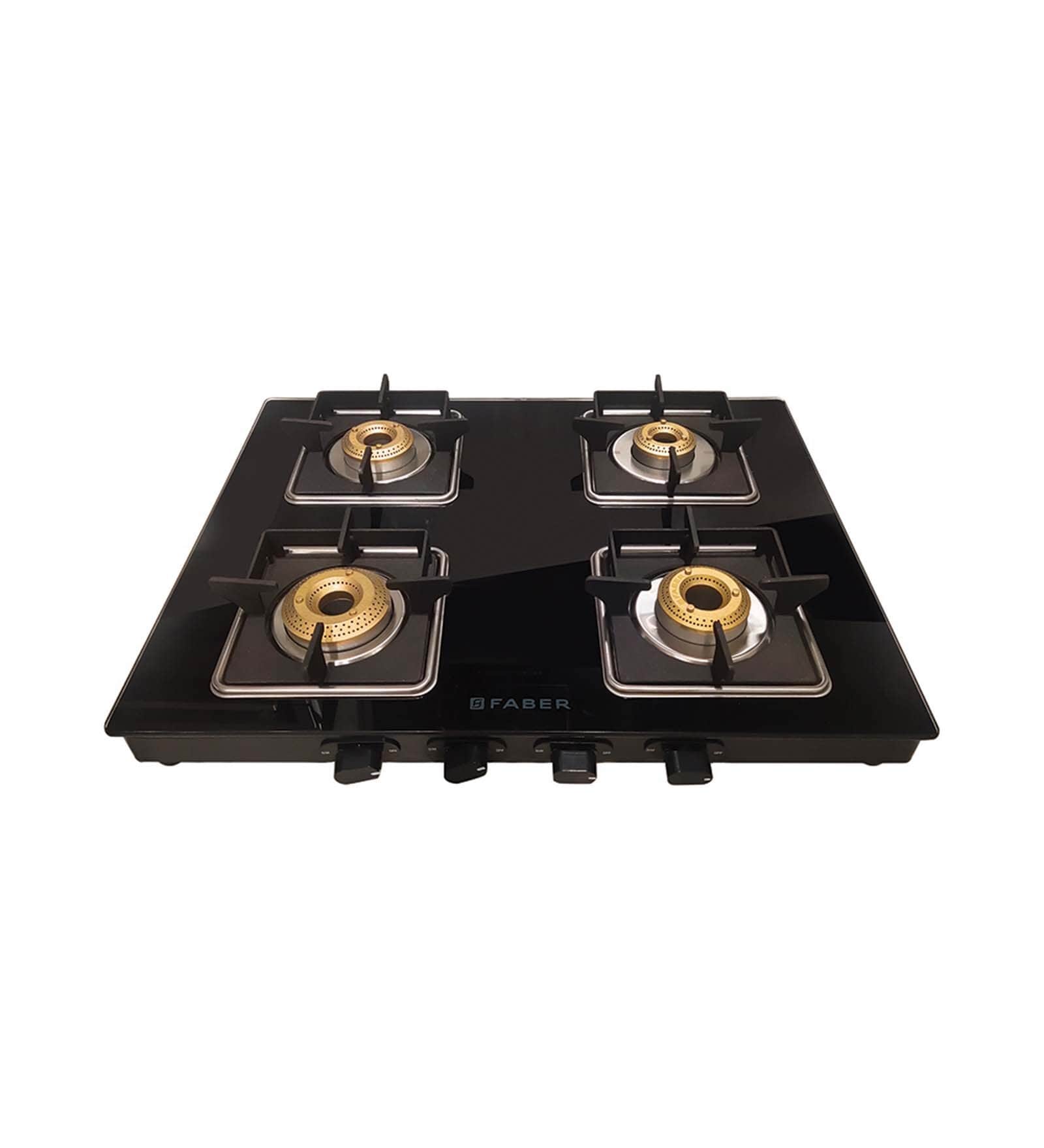 FABER 4 Burner HOB COOKTOP REMO 4BB BK