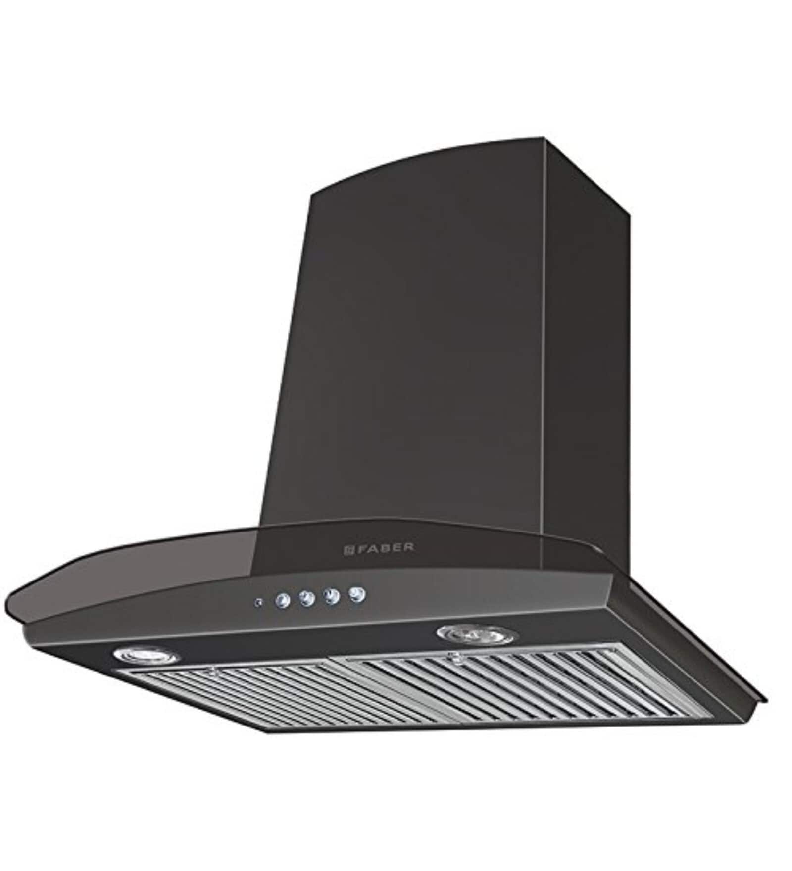 FABER 60 cm 1000 m3/hr Hood (HOOD TRATTO PLUS BK LTW 60)