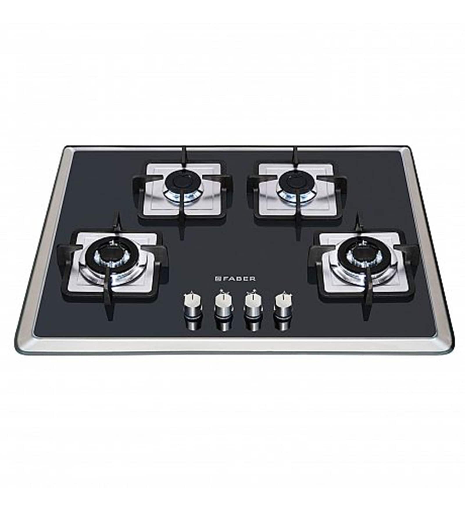 Buy Faber Glass 4burner Glasstop Hob (Model 472 SSP CIG) Online