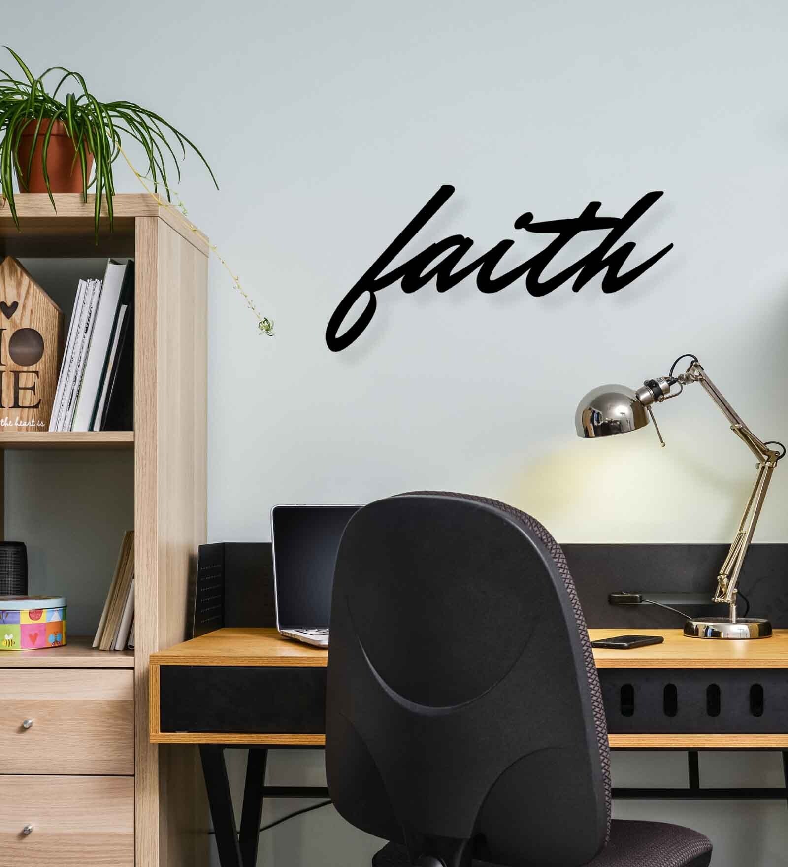 Buy Faith Black Mild Steel Wall Art at 17 OFF by Elysian Dekor Pepperfry