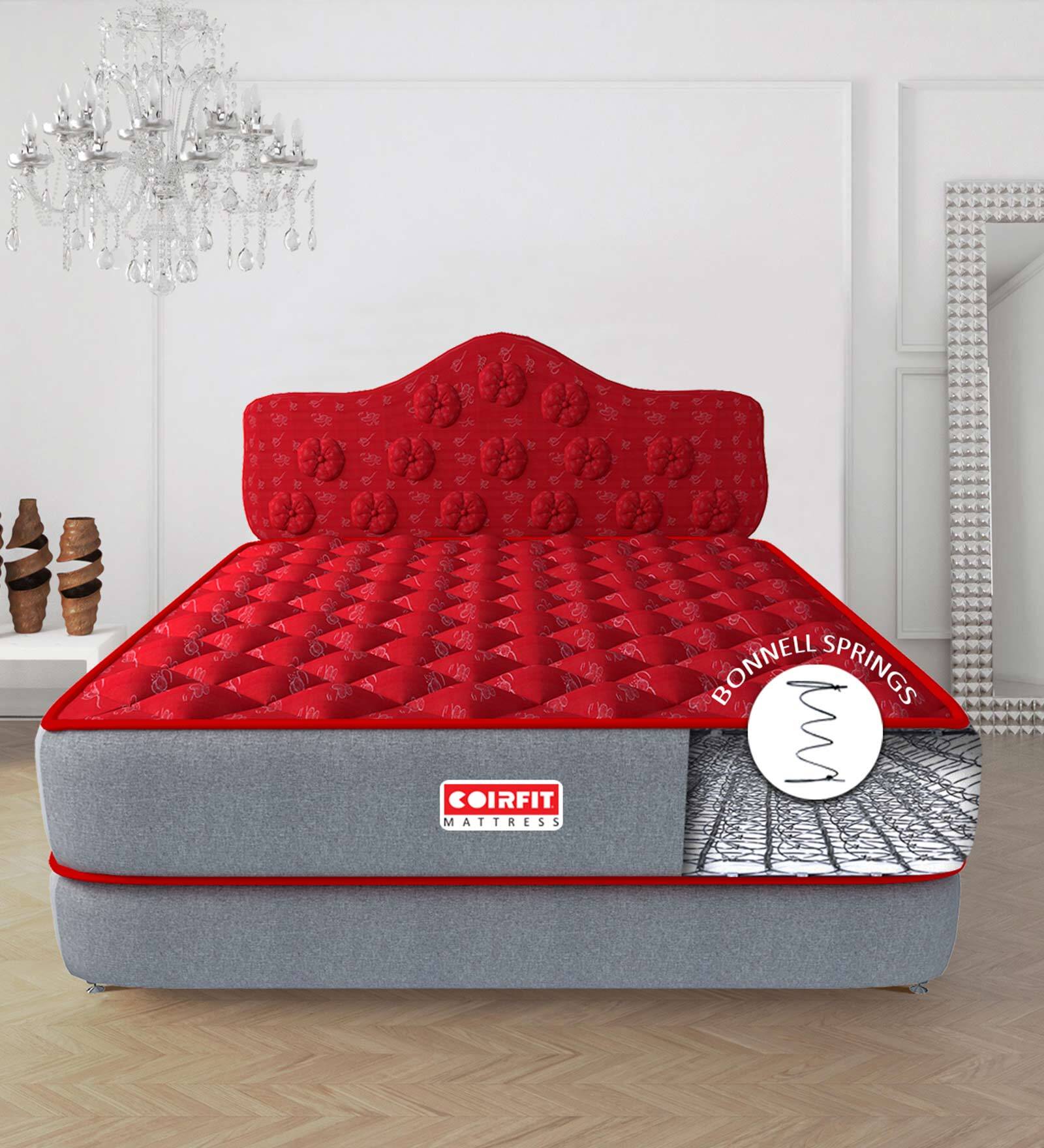 Fantasia 8 Inches Bonnell Spring Queen Size Mattress with SrtX Technology