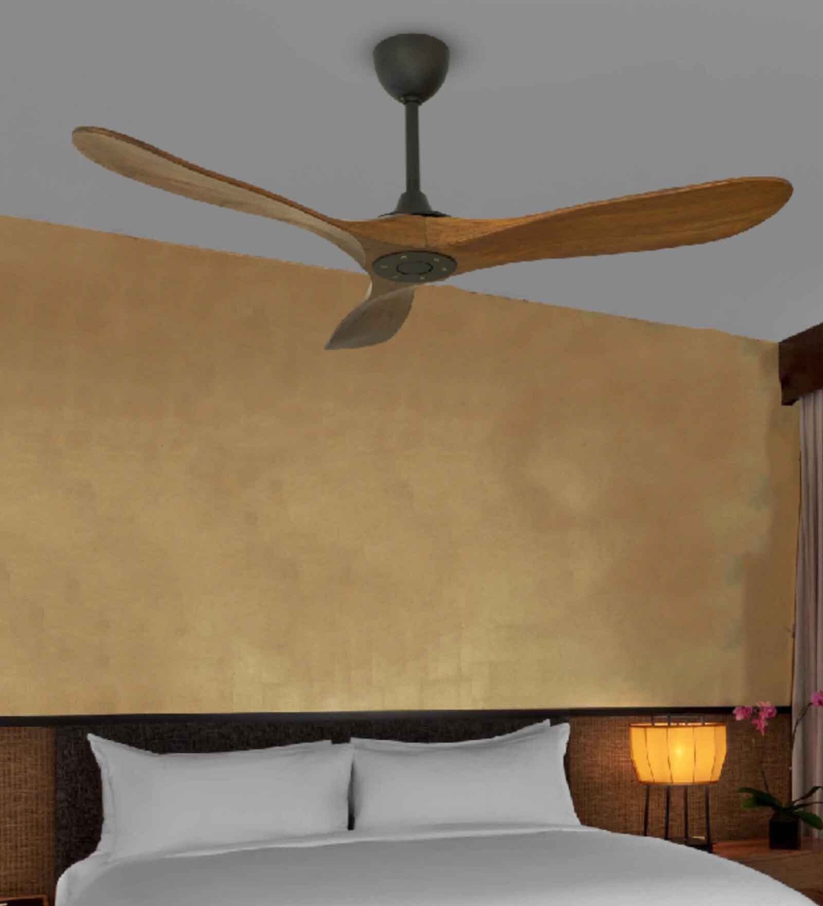 Fanzart Mica 52" Ceiling Fan With 3 x Blades BLDC Motor & Remote Control (Dark Brown) Fanzart Mica 52" Ceiling Fan With 3 x Blades BLDC Motor & Remote Control (Dark Brown)