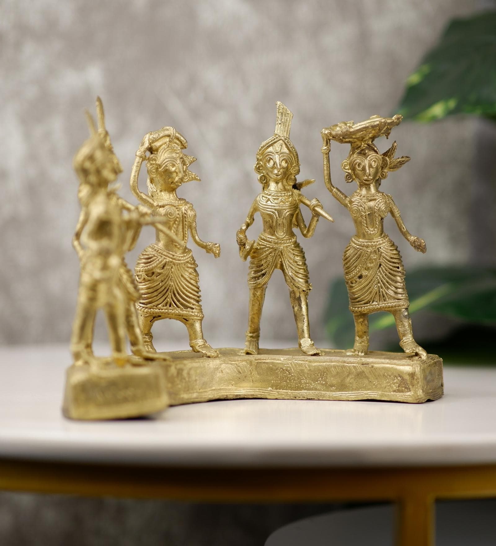 Farmers Gold Brass Showpiece