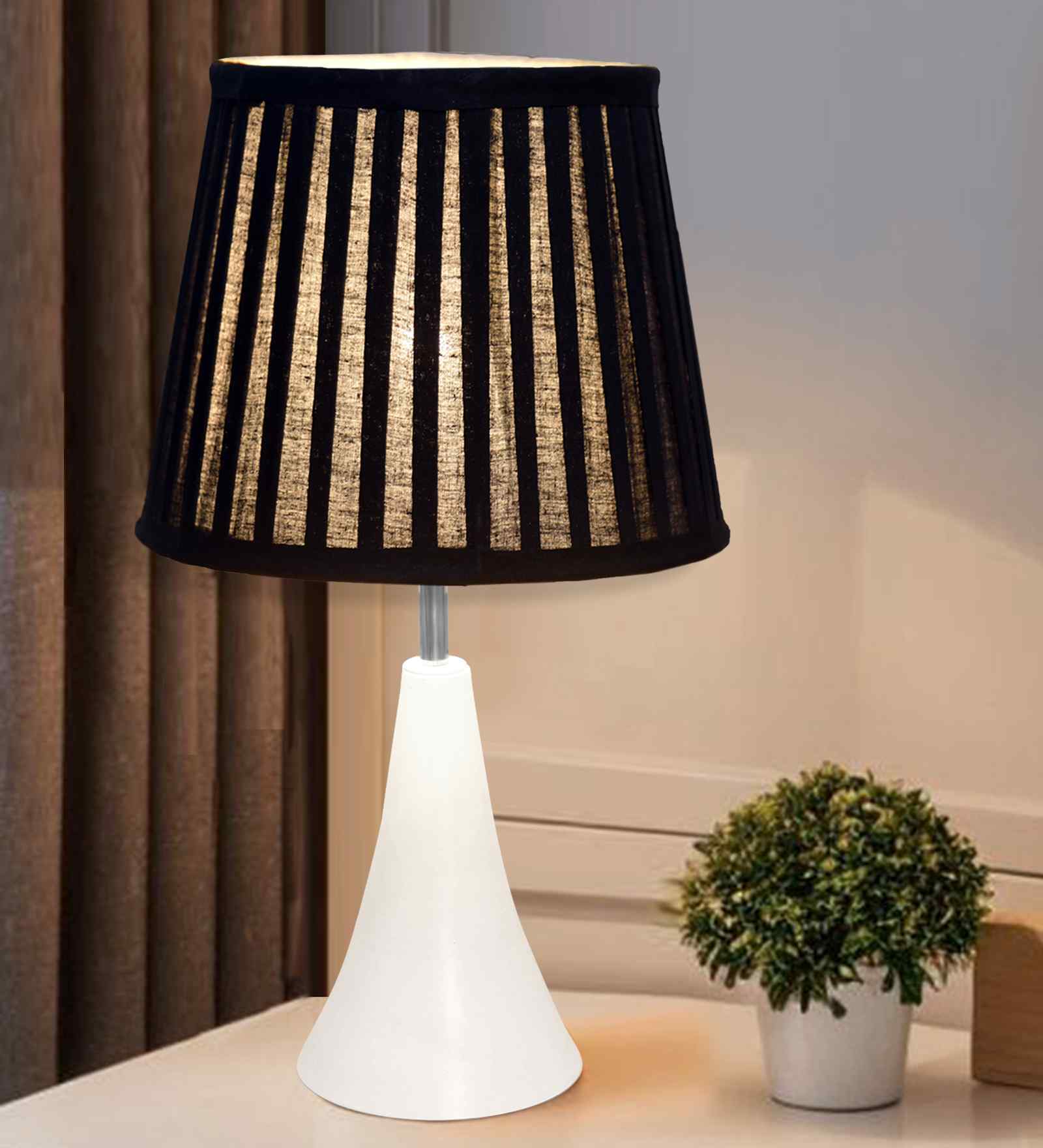 Farmhouse Matt Table Lamp for Bedroom
