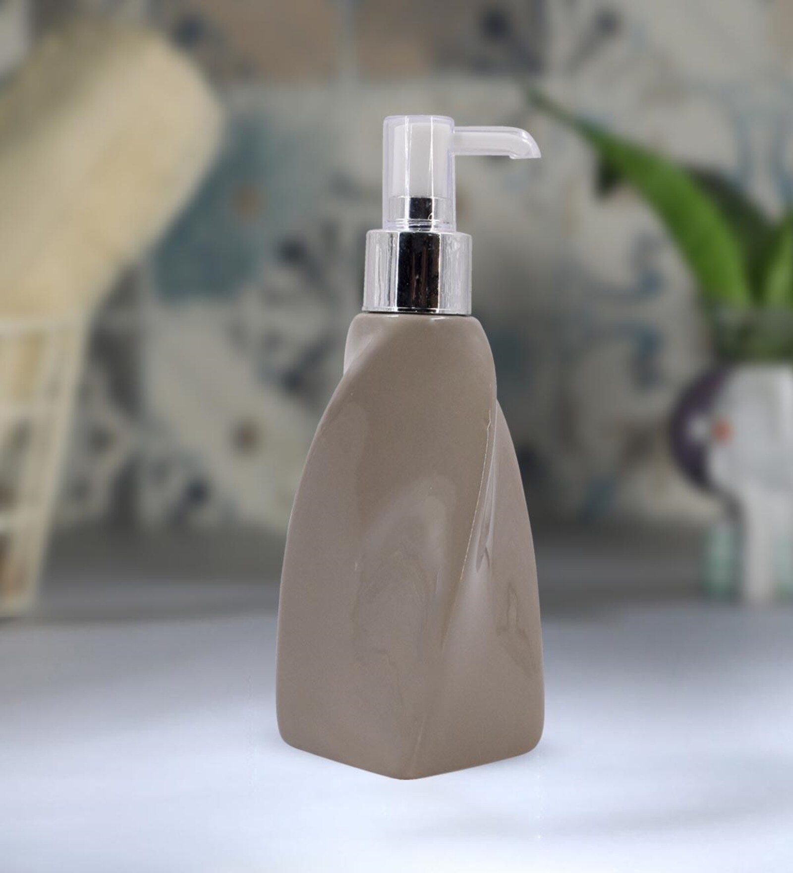 Buy Fawn 300 ml Ceramic Liquid Soap Dispenser by Kookee at 20 OFF by
