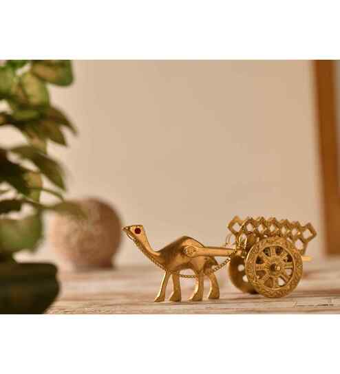 FashionBizz Metal Camel Showpice Set of 1 Pc