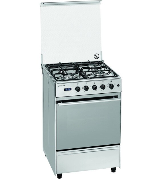 Buy Faber 4 Burner Auto Ignition Cooking Range w 52L Oven & Gas Grill