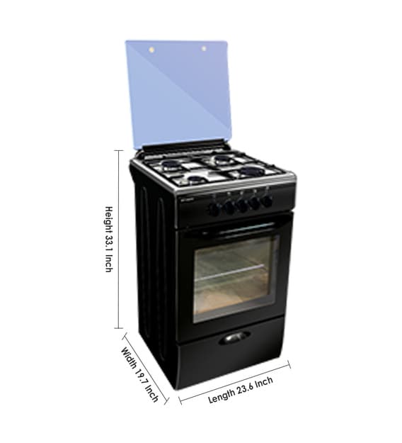 Buy Faber 4 Burner PB Ignition Cooking Range w 44L Oven & Gas Grill