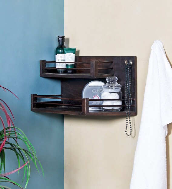 8 inch bathroom shelf