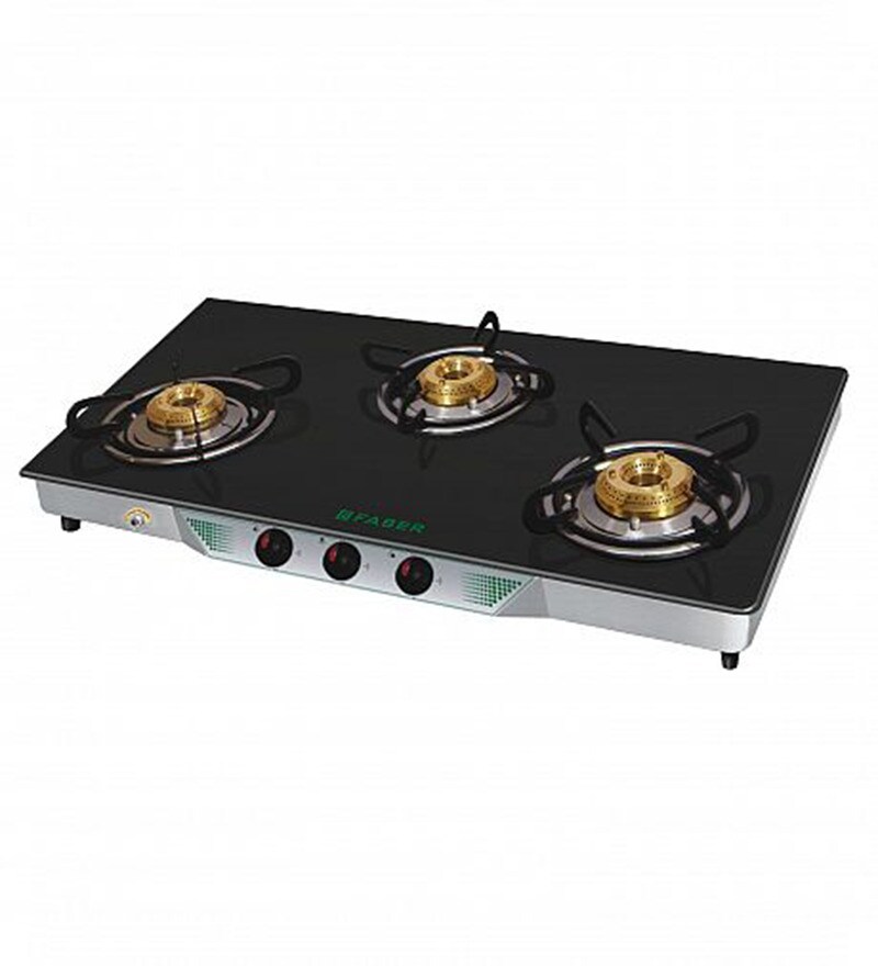 faber 3 burner glass top