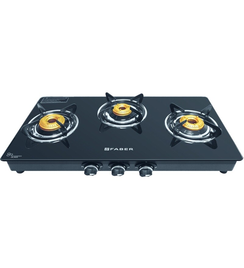 Buy Faber 3 burners Manual Gas Stove (3BB) Online Gas Stoves Gas