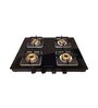 FABER 4 Burner HOB COOKTOP REMO 4BB BK