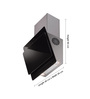 Faber 60 cm 1095 m3h Hood Chimney (Model No: Cocktail 3D T2S2Bk Tc Ltw 60)