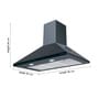 Faber 90 cm 1095 m3h Hood Chimney (Model No: Hood Topaz Smart 3D)