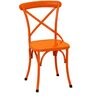 Fabian Dining Chair (Set of 2) in Orange Colour