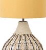 Fabric Bambo/Rope Table Lamp With Shade