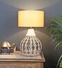 Fabric Bambo/Rope Table Lamp With Shade