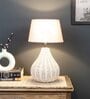 Fabric Bambo Table Lamp With Shade