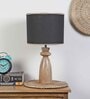 Fabric Bambo Table Lamp With Shade
