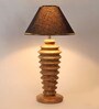 Fabric Bambo Table Lamp With Shade