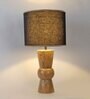 Fabric Bambo Table Lamp With Shade