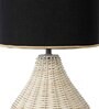 Fabric Bambo Table Lamp With Shade