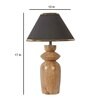 Fabric Bambo Table Lamp With Shade