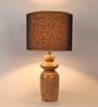 Fabric Bambo Table Lamp With Shade