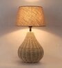 Fabric Bambo Table Lamp With Shade