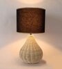 Fabric Bambo Table Lamp With Shade