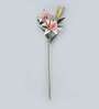 Fabric Exquisite Lily Artificial Flower Stem (Pink)