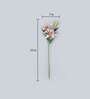Fabric Exquisite Lily Artificial Flower Stem (Pink)