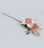 Fabric Exquisite Lily Artificial Flower Stem (Pink)
